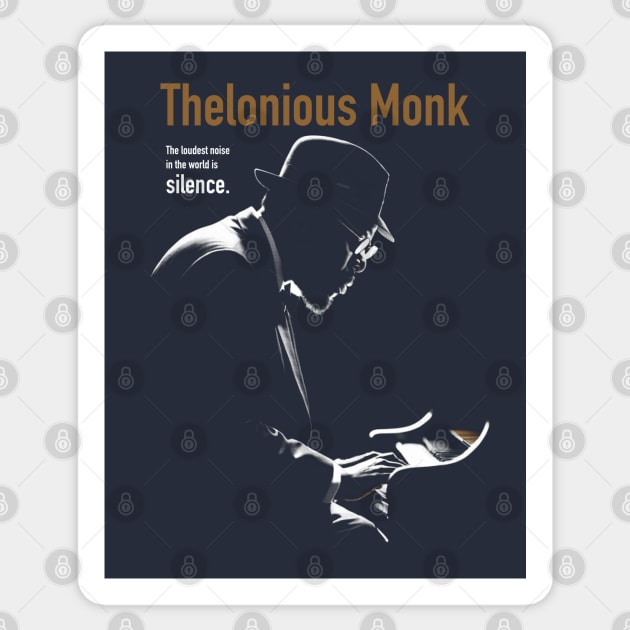 Thelonious Monk Sticker by BAJAJU